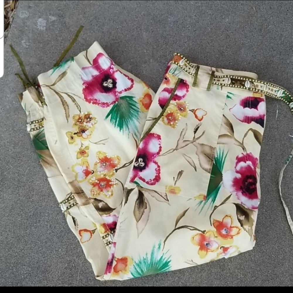 Havenbleu High Waist crop wide leg.